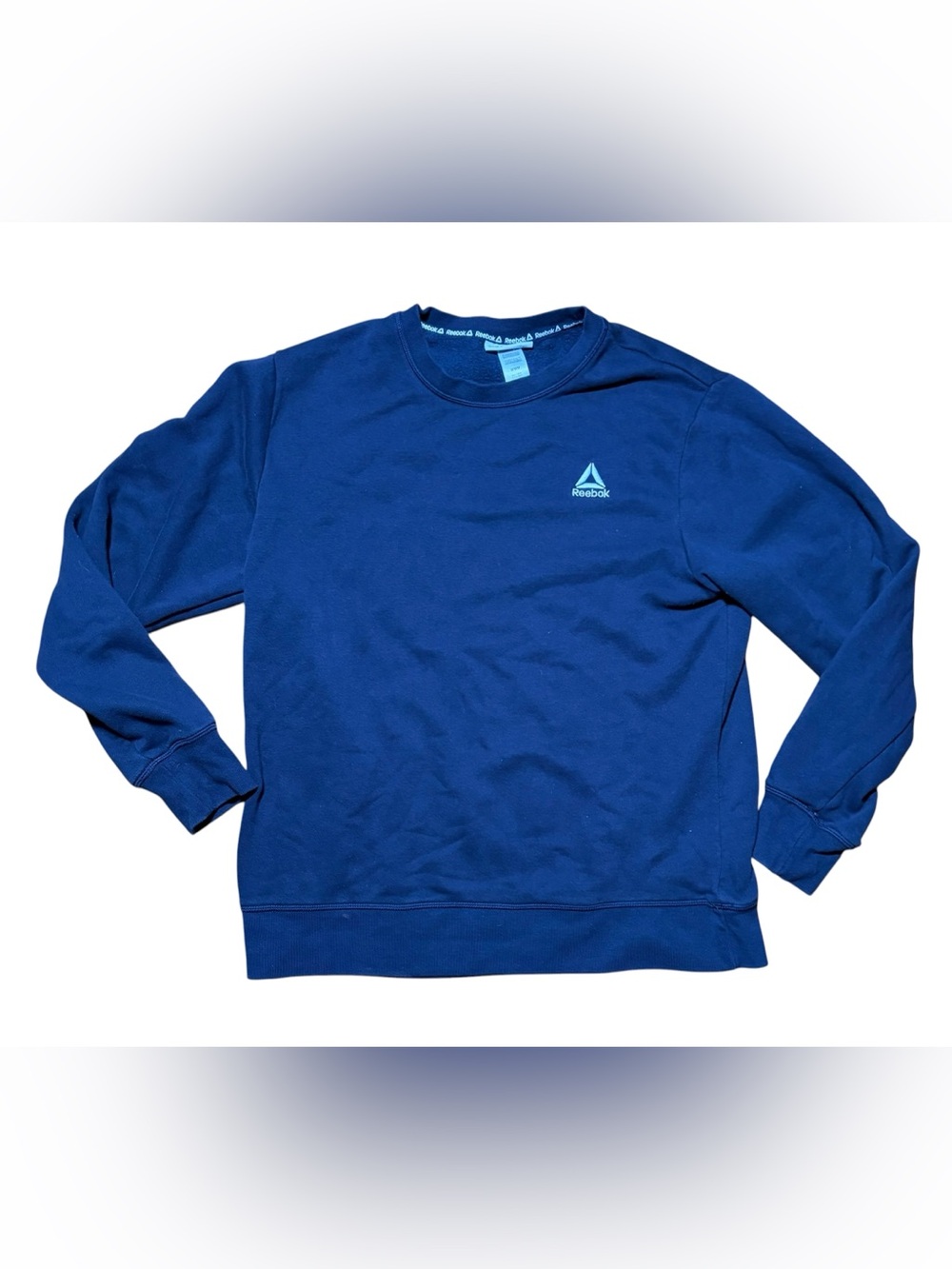 Reebok Navy Crewneck Sweatshirt
